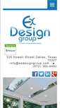 Mobile Screenshot of exdesigngroup.com